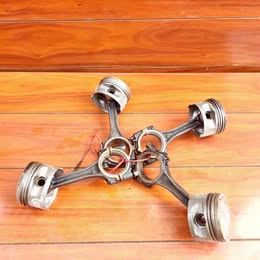 4 pistones con sus bielas hyundai prime año:2003