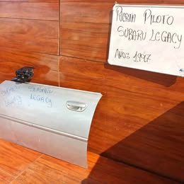 Chapa de puerta Fiat fiorino año:2002