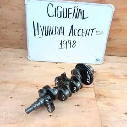 Cigueñal hyundai accent std año:1998