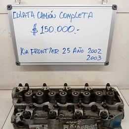 Culata completa camión kia frontier 2.5 año:2009