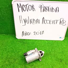 Motor de partida accent Rb año:2016