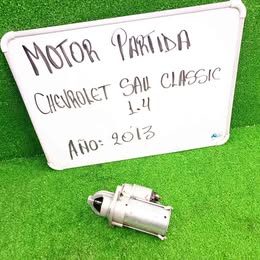 Motor de partida chevrolet sail 1.4 classic año:2013