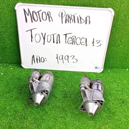 Motor de partida Toyota tercel 1.3 año:1993