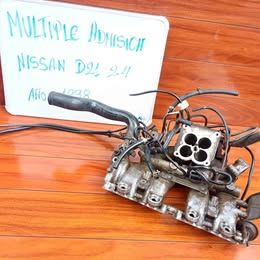 Múltiple de admisión Nissan d-21 2.4 año:1997