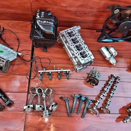 4 pistones con sus bielas chevrolet sail 1.4 classic año:2011-2015