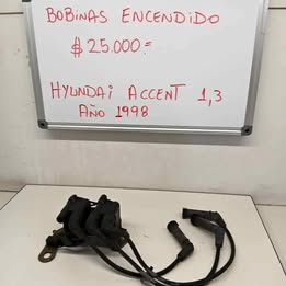 Bobina de encendido hyundai accent año:1998