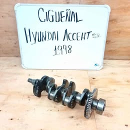 Cigueñal hyundai accent std año:1999