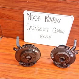 Dos masas-muñón chevrolet combo año:2001