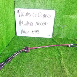 Dos piolas de cambio hyundai accent año:1998