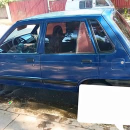 Eje trasero con sus ruedas suzuki maruti año:2000