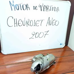 Motor de partida chevrolet aveo año:2009