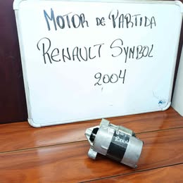 Motor de partida (poco uso) Renault symbol año:2005