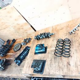 Riel con sus inyectores kia mornig año:2020