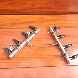 Ríel con sus inyectores originales chevrolet sail 1.4 classic año:2013