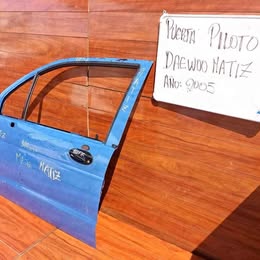 Chapa de puerta daewoo matiz año:2002