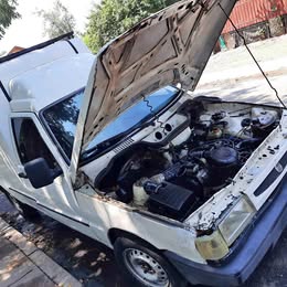 Parachoque delantero Fiat fiorino 1.5 año:1998