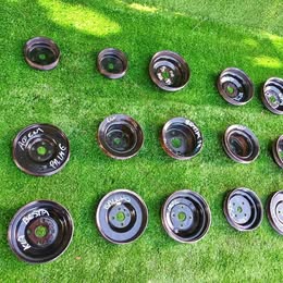 Polea chevrolet sail 1.4 classic año:2014