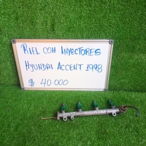 Riel con Inyectores Hyundai Accent 1997