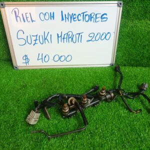 Ríel con Inyectores Suzuki Maruti 2000