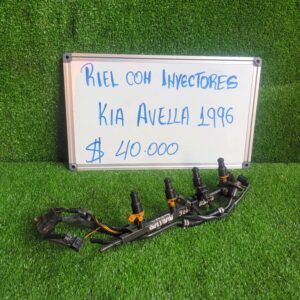 Riel con Inyectores Kia Avella 1997