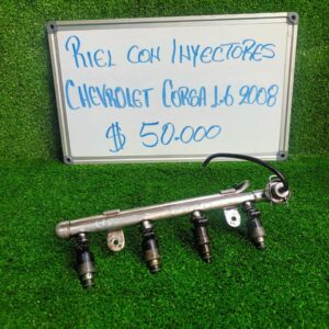 Riel con Inyectores Chevrolet Corsa 1.6 2008