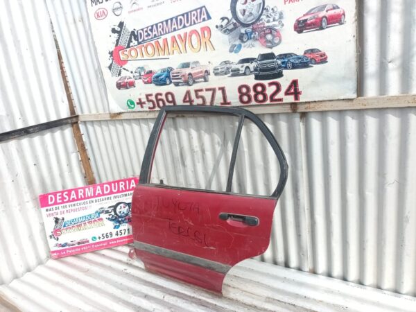 puerta trasera izquierdoerda toyota tercel 1995