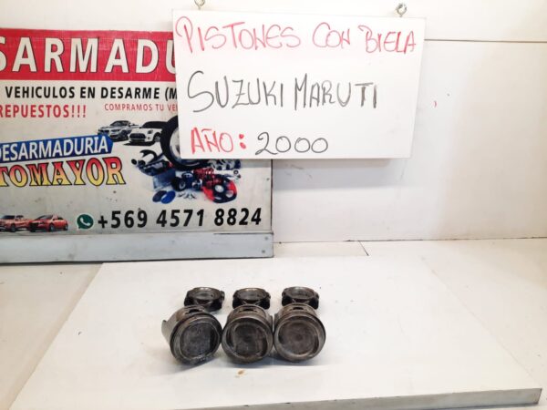 pistones con bielas suzuki maruti 2000 cada uno