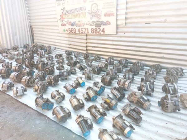 motor de partida Nissan v16 tapa roja 1994
