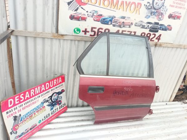 vidrio puerta trasera honda accord 1994