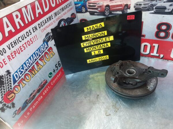 masa Chevrolet montana 1.8 2009