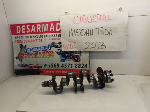 cigueñal Nissan tiida std 2013