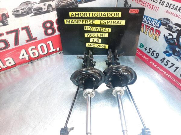 amortiguacion Hyundai accent 2008