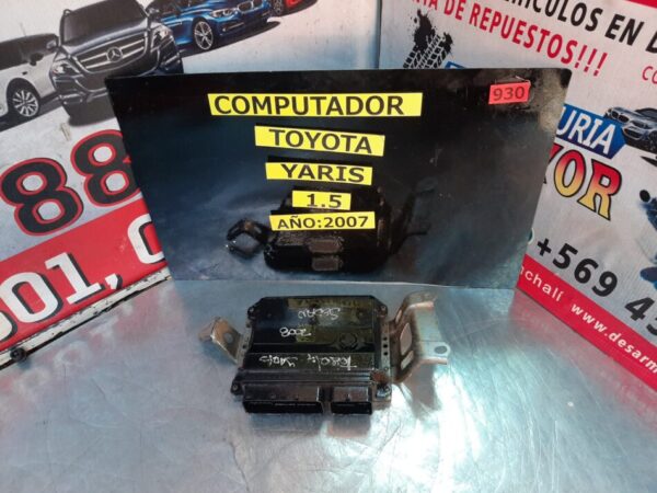 computador toyota yaris 1.5 2008