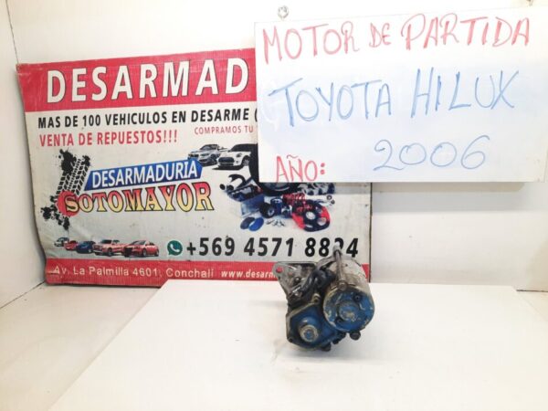 motor de partida toyota hilux 2003