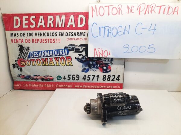 motor de partida citroen c4 2005