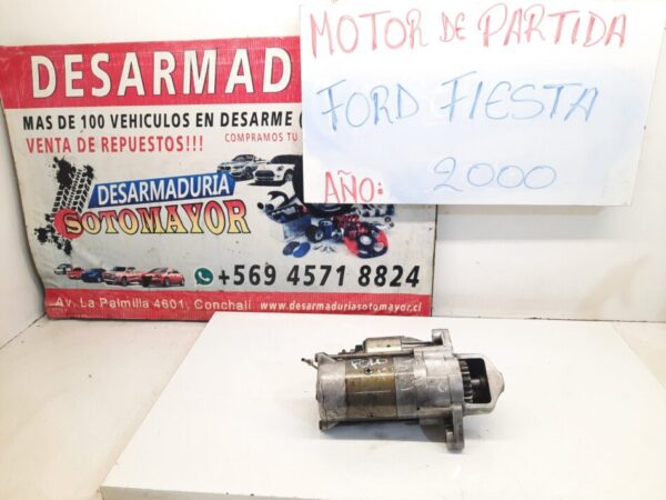 motor de partida ford fiesta 2000