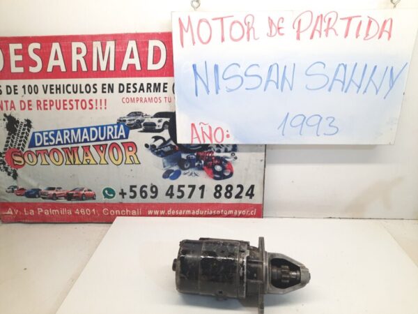 motor de partida Nissan sanny 1992