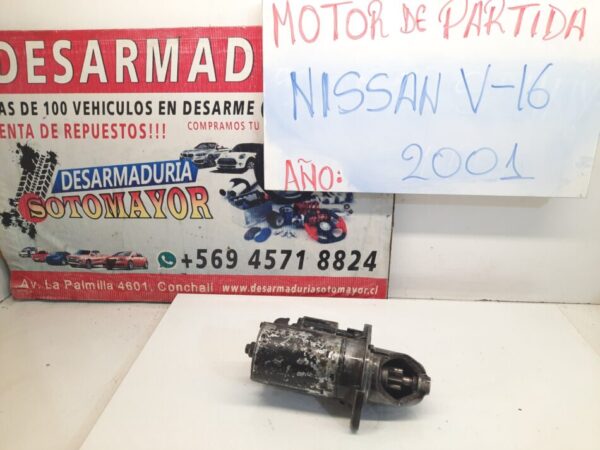 motor de partida Nissan v16 2001