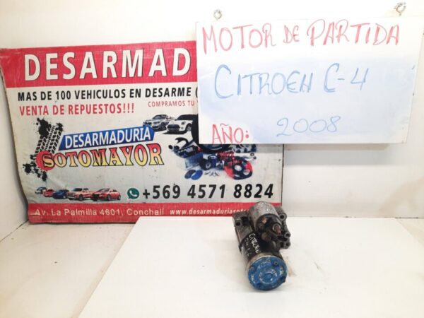 motor de partida citroen C4 2005