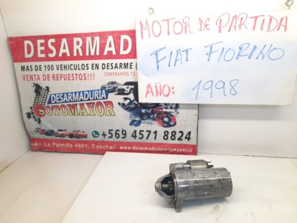 motor de partida fiat fiorino 1998