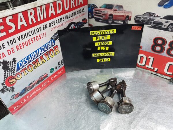 piston con biela fiat 1.3 2001