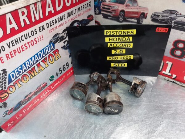 piston con biela honda accord 1994