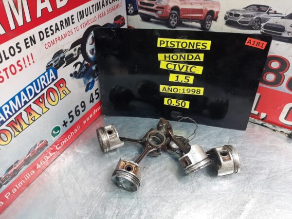 piston con biela honda civic 1.5 medida 0,50 1996
