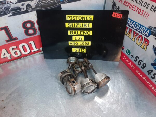 piston con biela suzuki baleno std 1998