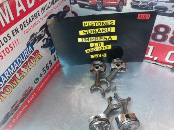 piston con biela std subaru impreza 2017