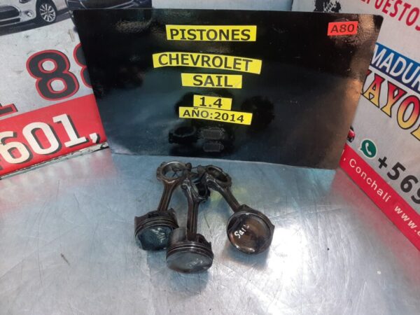 piston con biela Chevrolet sail 1.4 2014