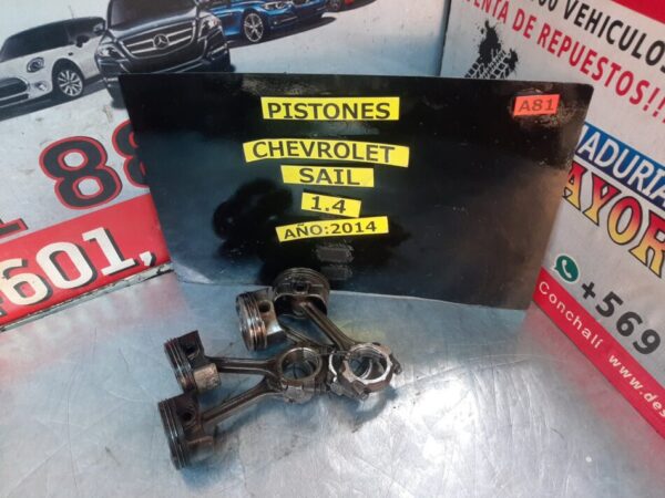 piston con biela Chevrolet sail 1.4 std 2013