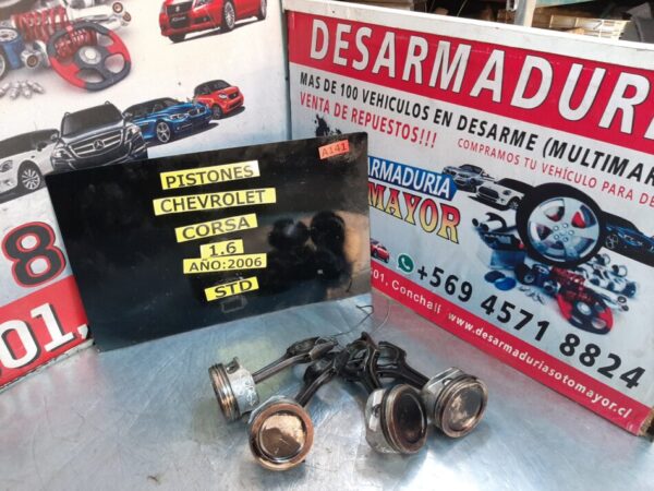 piston con leva Chevrolet corsa 1.6 std 2005