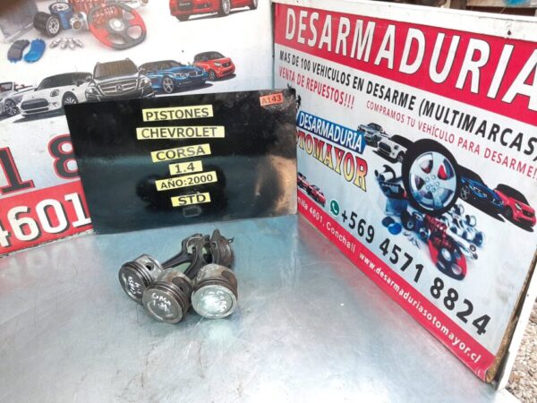 piston con biela Chevrolet corsa 1.4 std 2000
