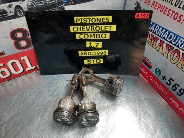 piston con biela Chevrolet combo 1.7 std 2001
